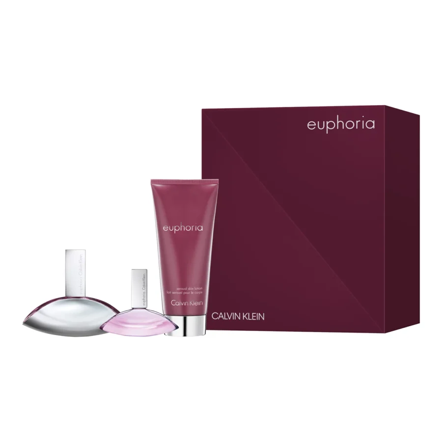 Calvin Klein Euphoria 3 Piece Gift Set