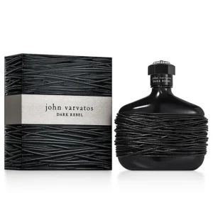 Dark Rebel by John Varvatos was introduced in September 2015 and stands for the designer’s return to his hometown Detroit. John Varvatos wants to inspire men to show their rebellious side and to think outside of the box. Advertised with the slogan: "From Darkness Comes Light", the flaçon already says it all. The black glass flaçon reflects all light, and it is impossible to see its contents while the black leather bands that are tightly wrapped around the bottle also keep out any illumination.