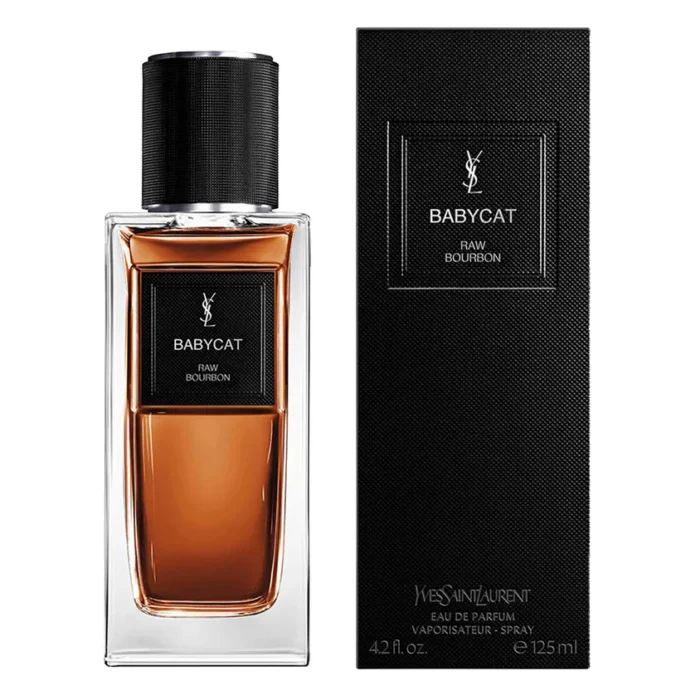 YSL Babycat Raw Bourbon