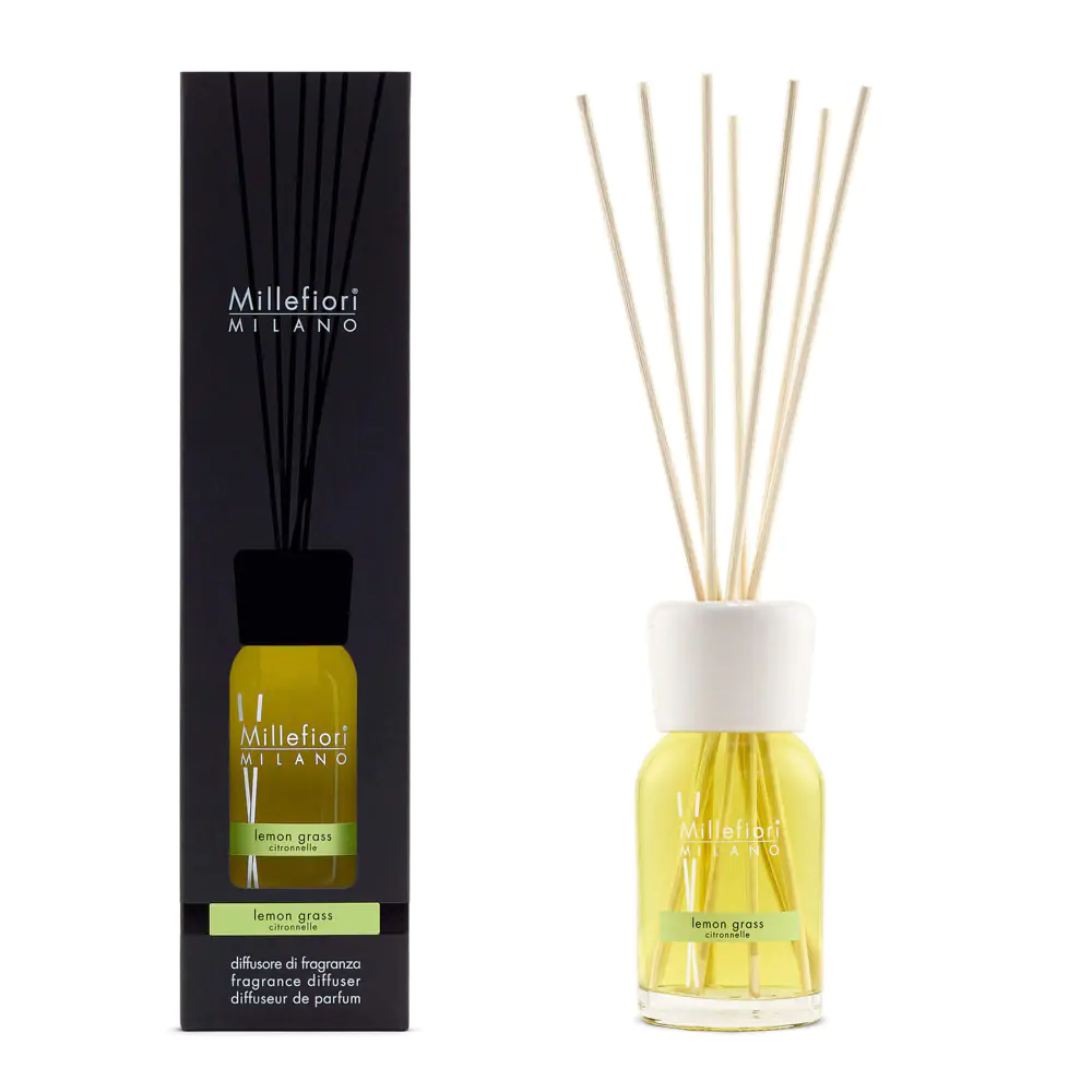 Millefiori Milano Scented Reed Diffuser Lemon Grass