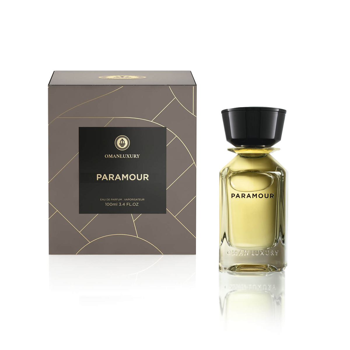 Omanluxury Paramour Eau de Parfum 100ml bottle and retail box