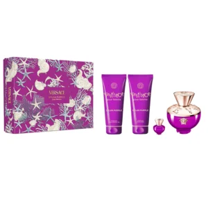 Versace Dylan Purple 4 Piece Gift Set