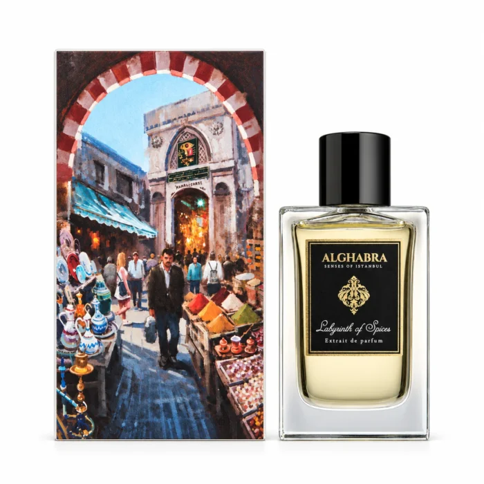 Alghabra Labyrinth of Spices Extrait de Parfum 50ml with its box