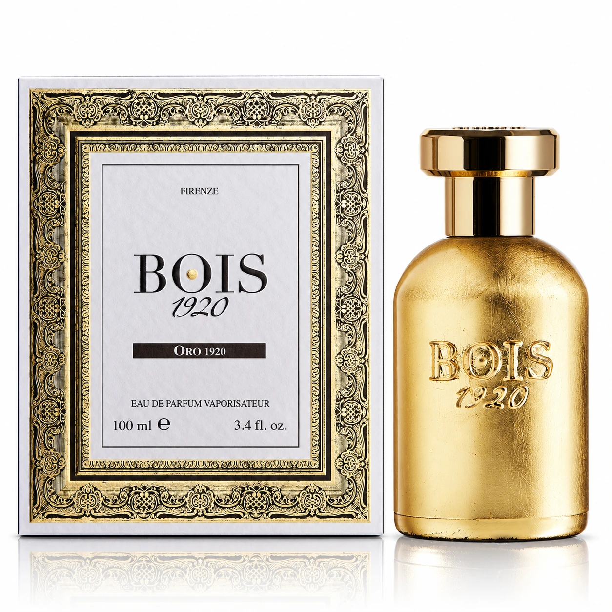 Bois 1920 Oro Eau de Parfum 100ml bottle and box