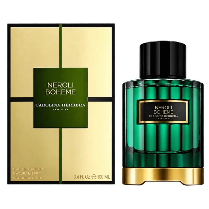 Carolina Herrera Neroli Bohème 100ml Eau de Parfum bottle and box