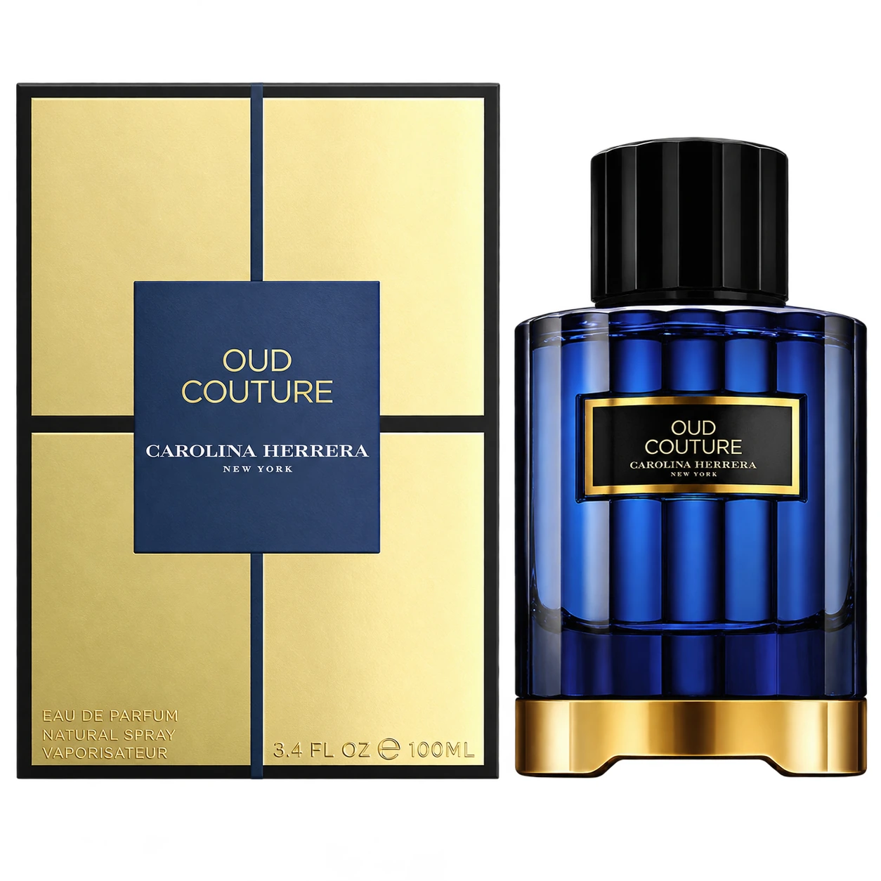 Carolina Herrera Oud Couture 100ml Eau de Parfum bottle and box