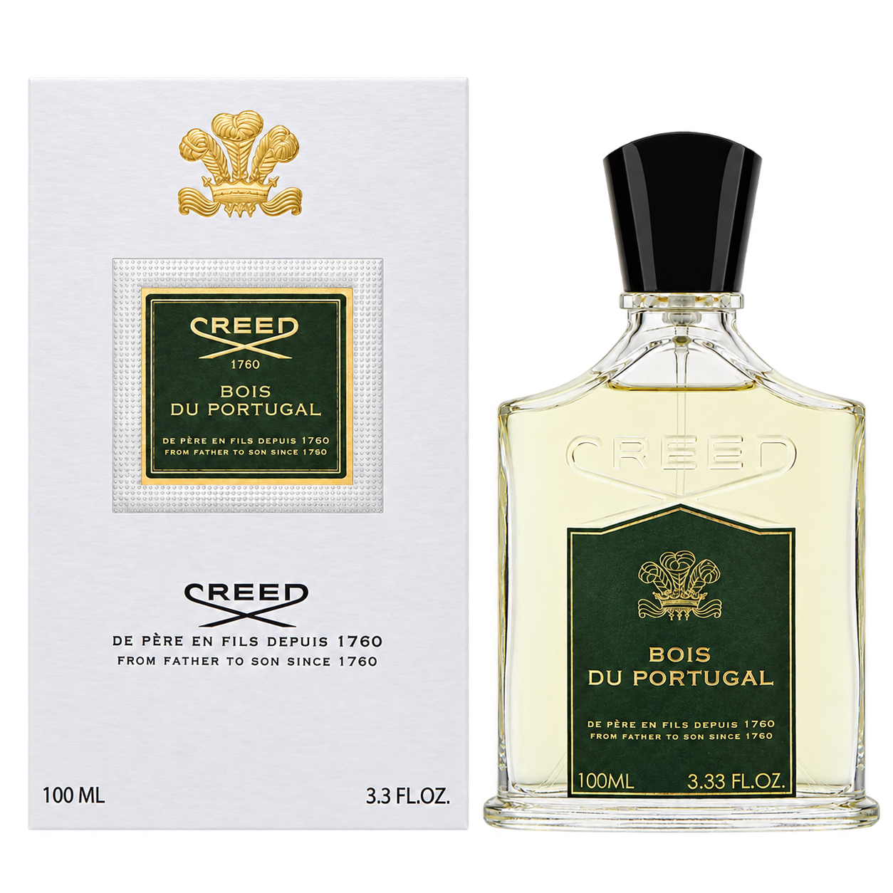 Creed Bois du Portugal bottle and box