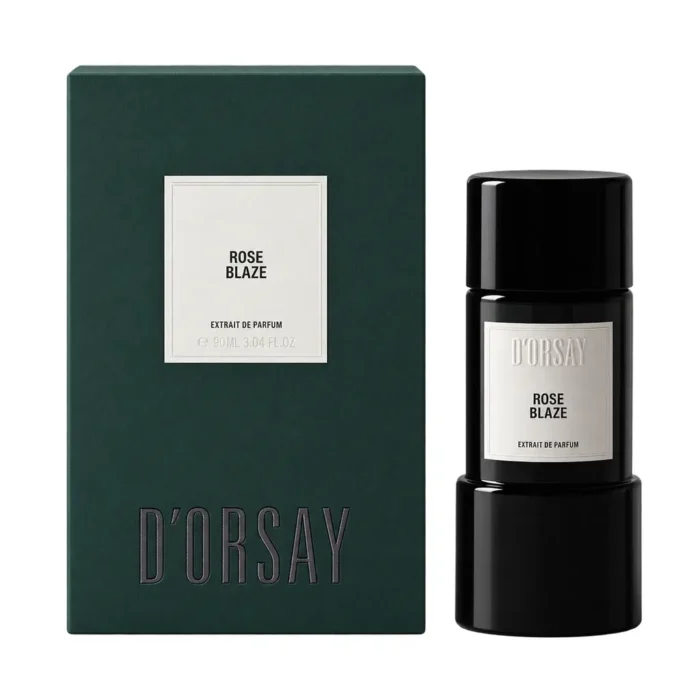 D'Orsay Rose Blaze Extrait de Parfum 90ml bottle and box