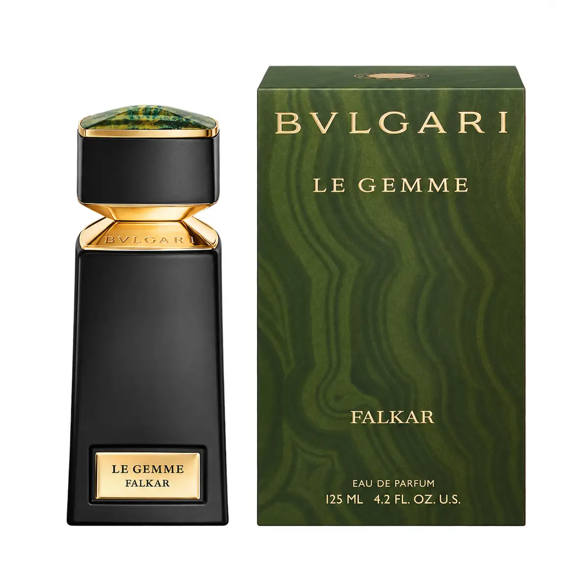 Bvlgari Le Gemme Falkar EDP 125ml bottle and matching packaging