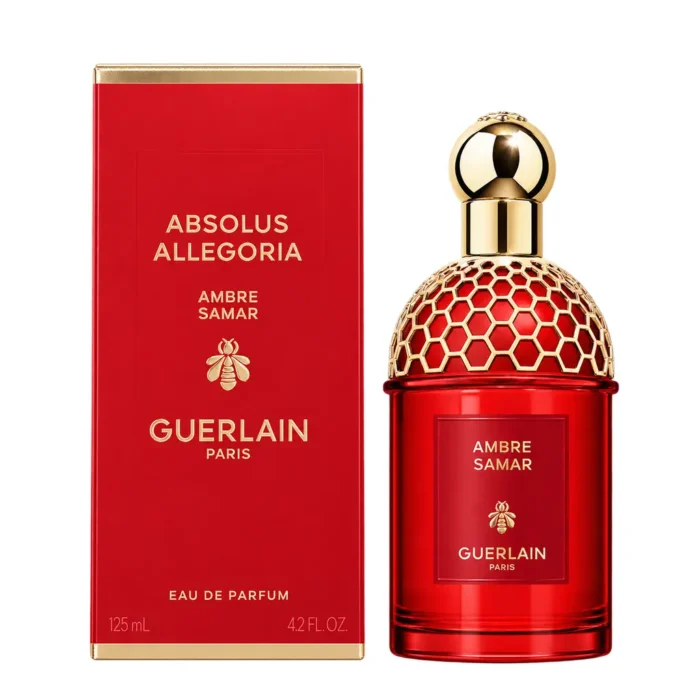 Guerlain Absolus Allegoria Ambre Samar Eau de Parfum 125ml bottle and box
