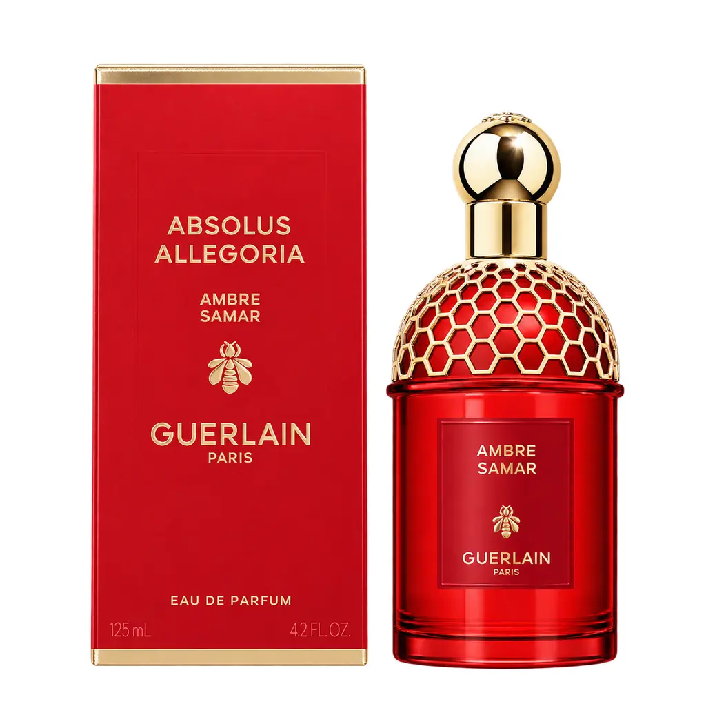 Guerlain Absolus Allegoria Ambre Samar Eau de Parfum 125ml bottle and box
