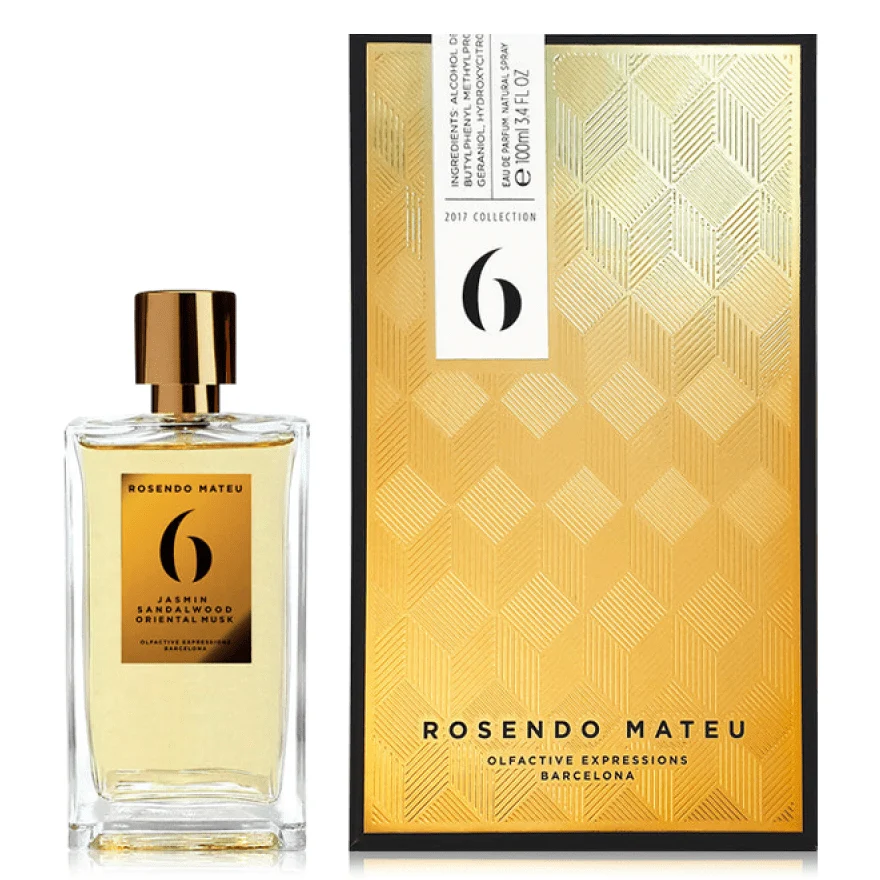 Rosendo Mateu No. 6 Jasmin, Sandalwood, Oriental Musk