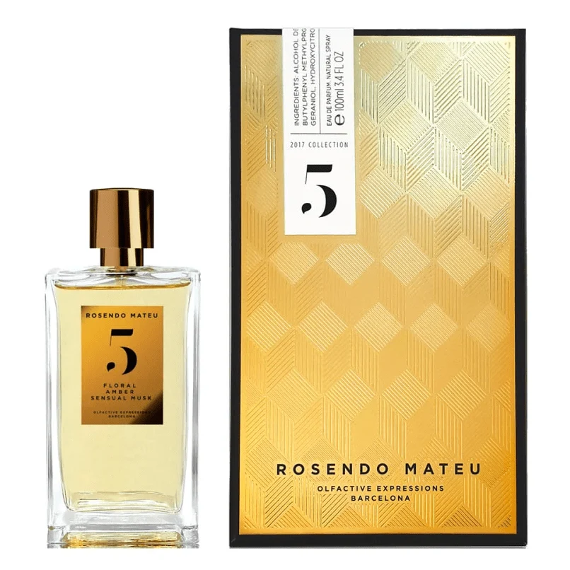 Rosendo Mateu 5 Floral, Amber, Sensual Musk