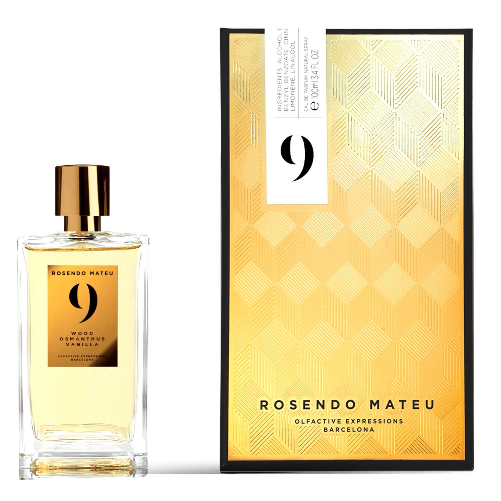 Rosendo Mateu No. 9 Wood, Osmanthus, Vanilla