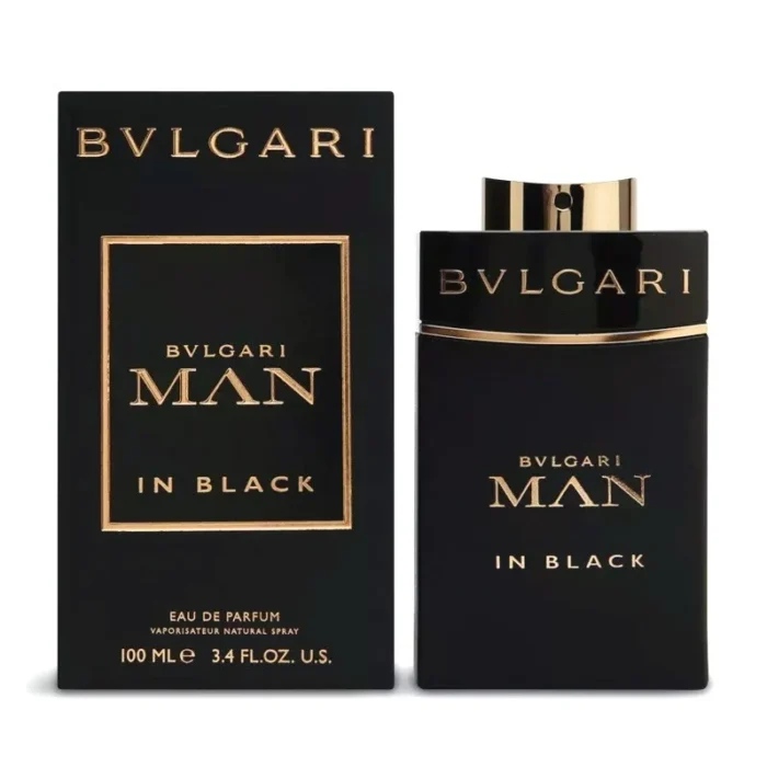Bvlgari man in black