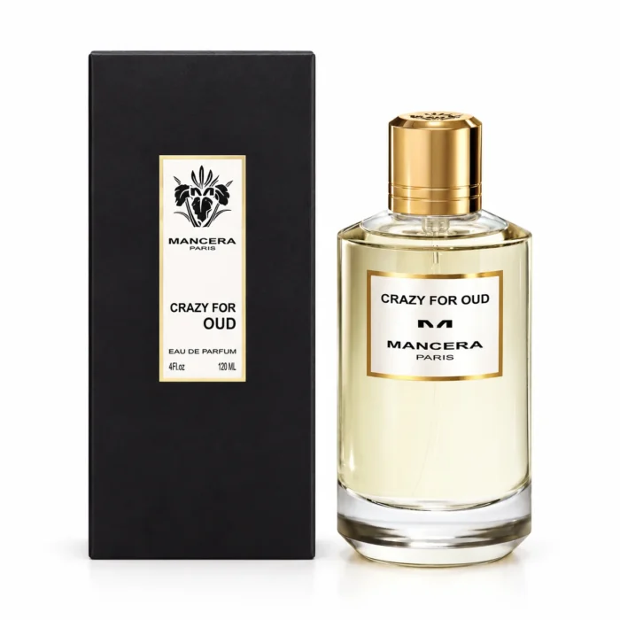 Mancera Crazy For Oud EDP 120ml with its box