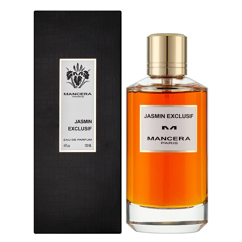 Mancera Jasmin Exclusif Eau de Parfum 120ml bottle and box