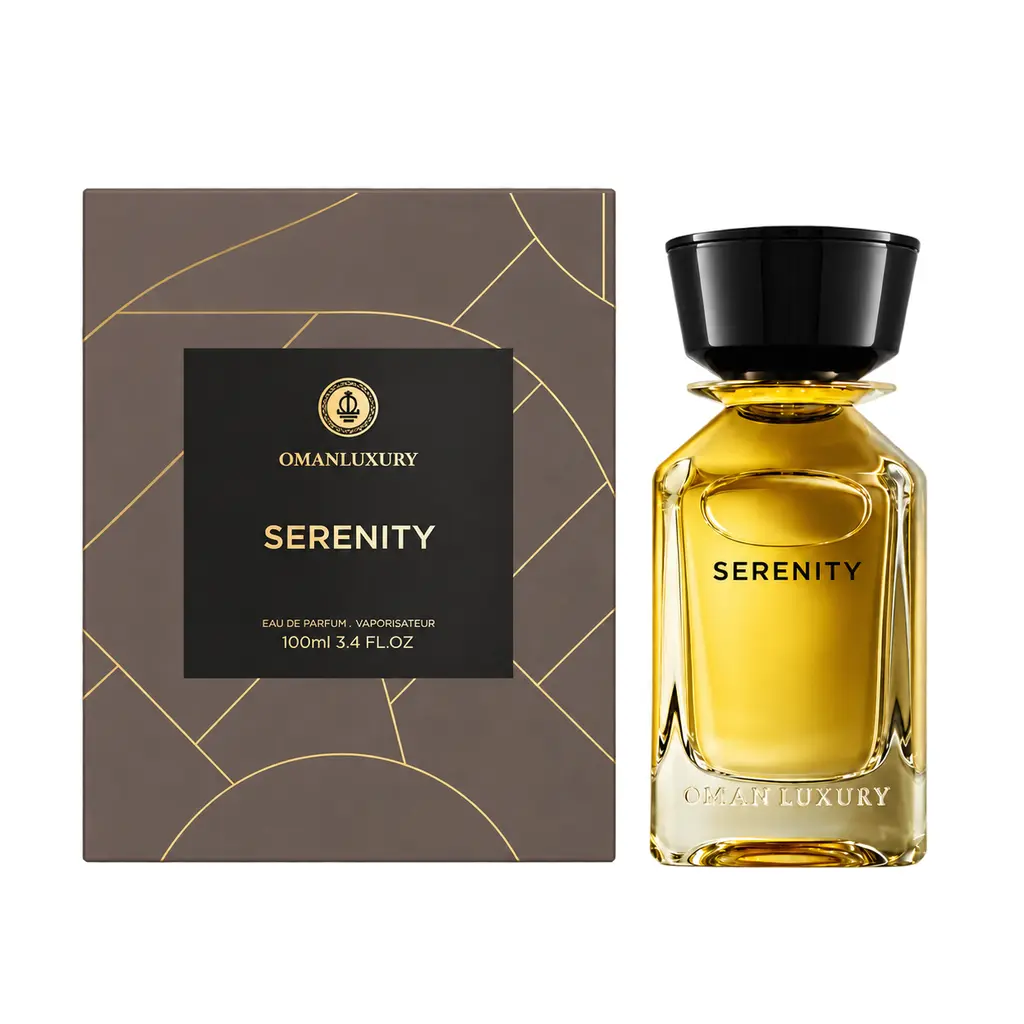 Omanluxury Serenity Eau de Parfum 100ml bottle and box