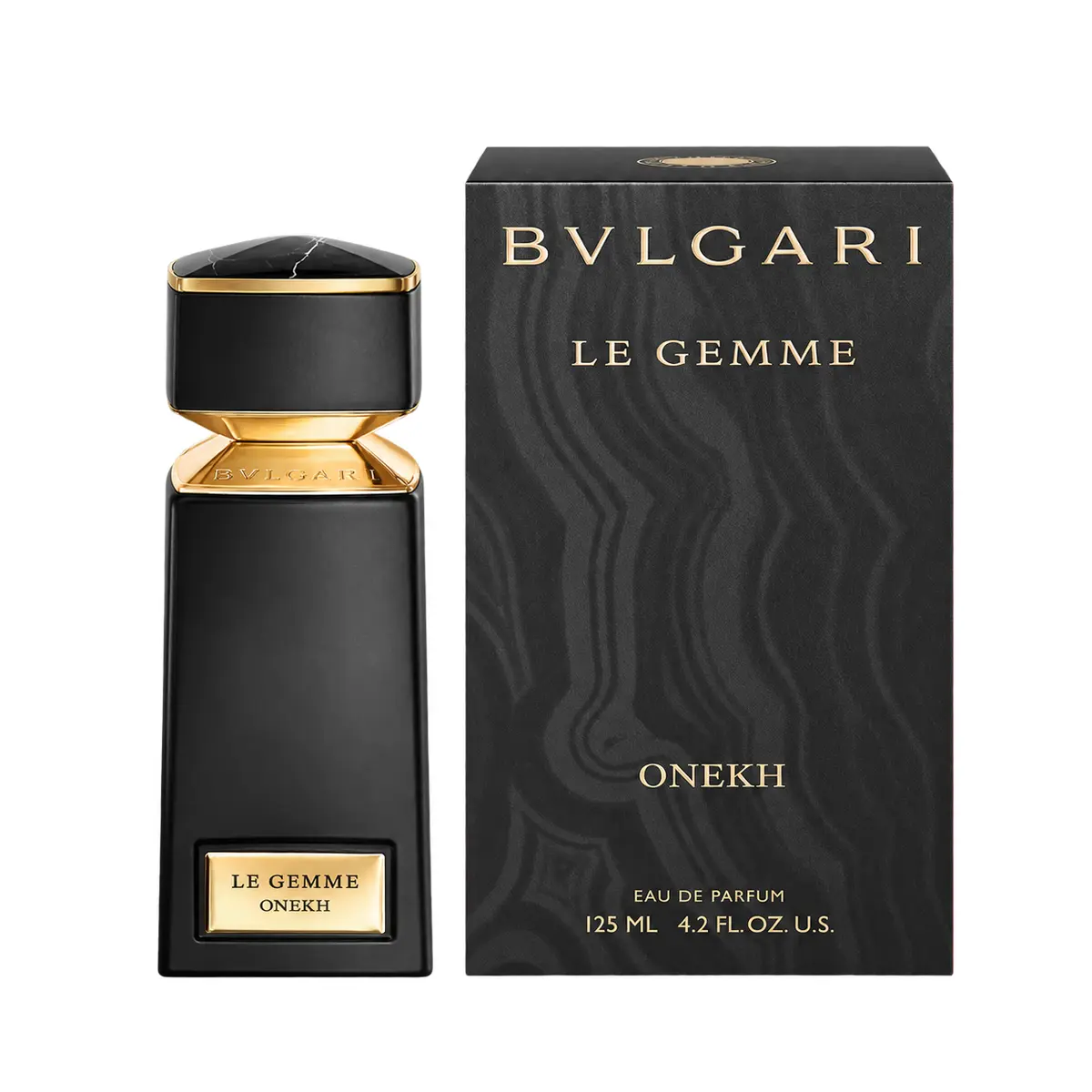 Bvlgari Le Gemme Onekh EDP 125ml bottle and matching packaging