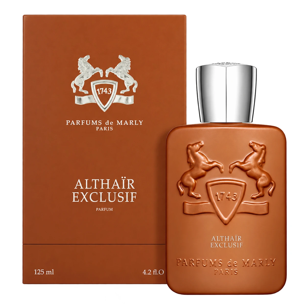 Parfums de Marly Althaïr Exclusif Parfum 125ml bottle and box