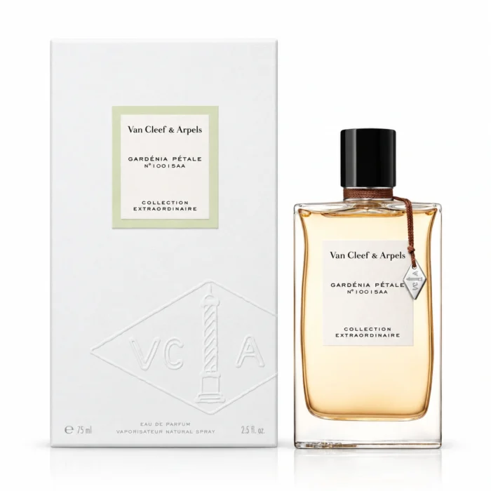 Van Cleef & Arpels Gardénia Pétale Eau de Parfum 75ml bottle and box