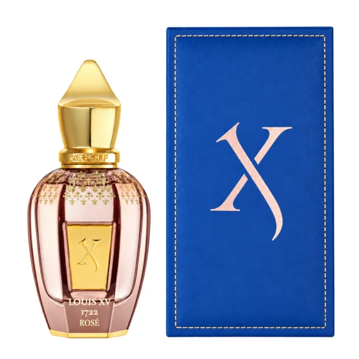 Xerjoff Louis XV 1722 Rosé EDP 50ml bottle and matching presentation box